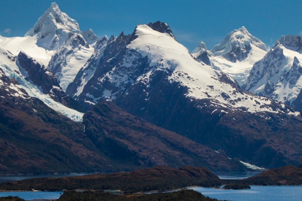 Sobrevuelo Fiordo de las Montañas ( 5 Glaciares )
